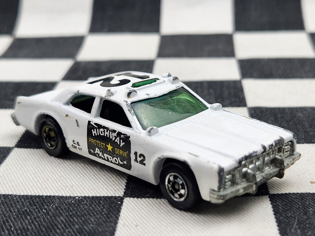 Vintage Loose Hot Wheels Dodge Monaco Sherrif Patrol Police Car