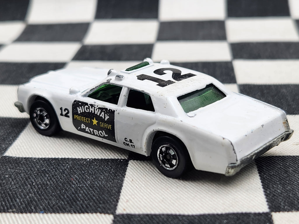 Vintage Loose Hot Wheels Dodge Monaco Sherrif Patrol Police Car