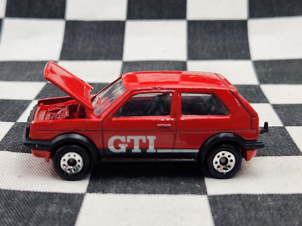 Vintage Loose Matchbox Volkswagen Golf GTi Red