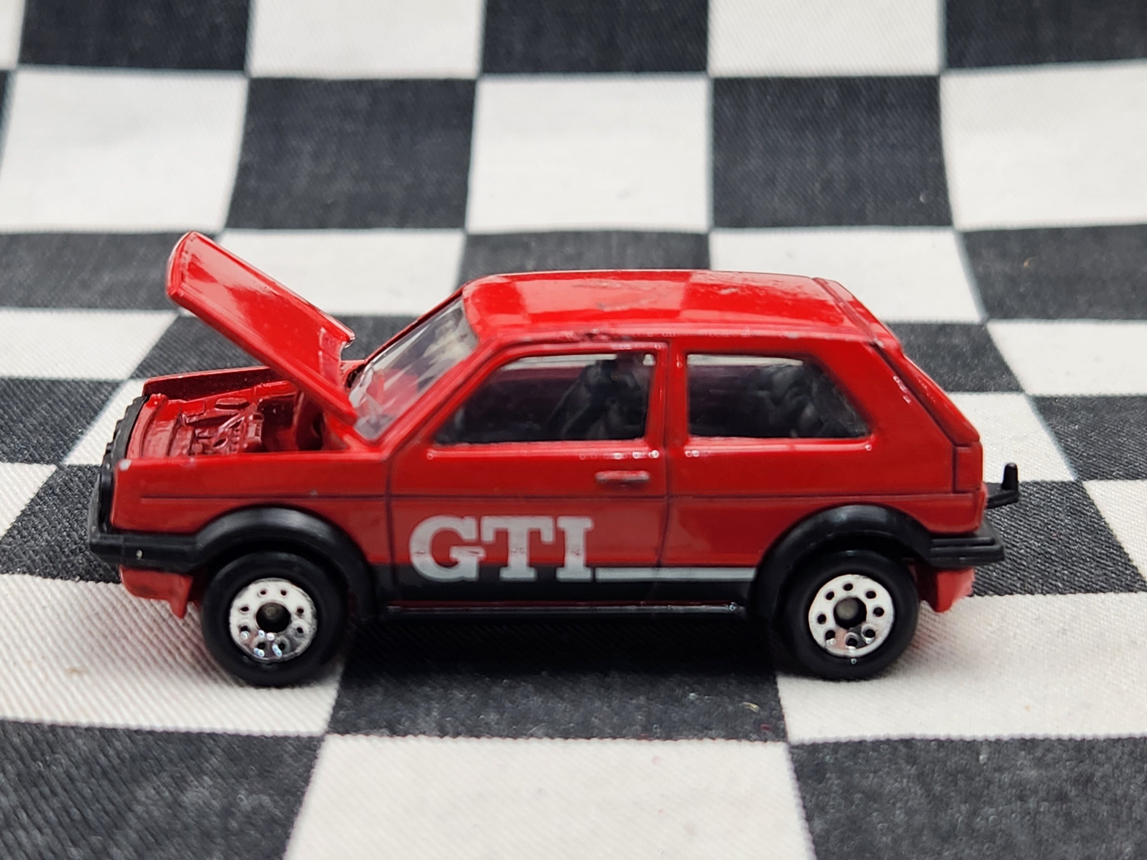 Vintage Loose Matchbox Volkswagen Golf GTi Red
