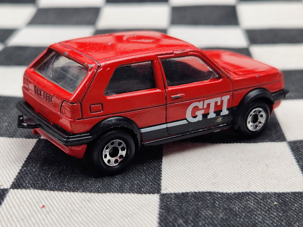 Vintage Loose Matchbox Volkswagen Golf GTi Red
