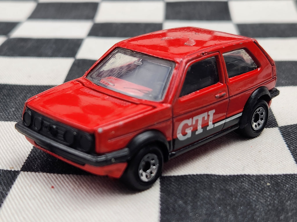 Vintage Loose Matchbox Volkswagen Golf GTi Red