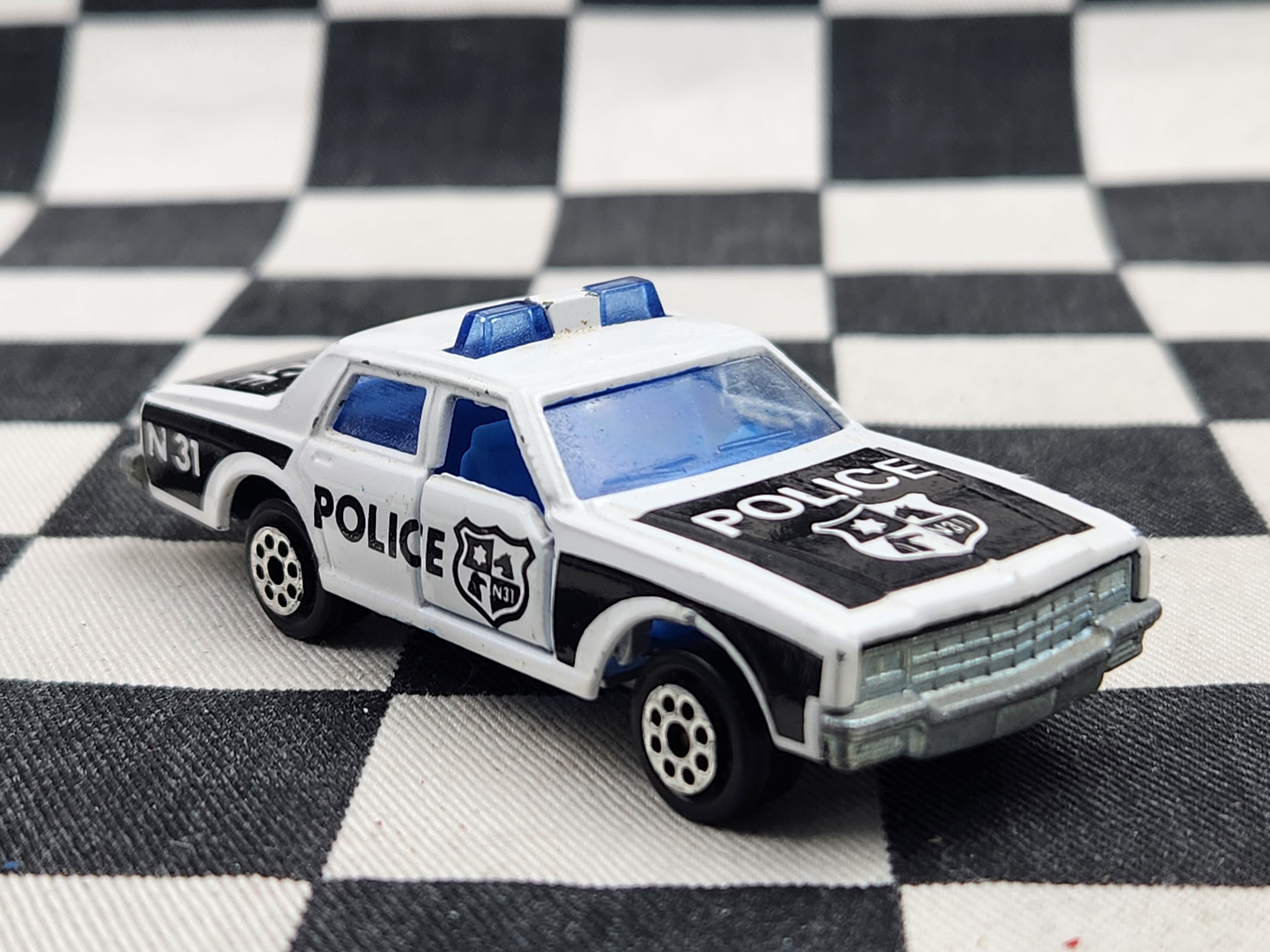Vintage Loose Majorette Chevrolet Sherrif Patrol Police Car