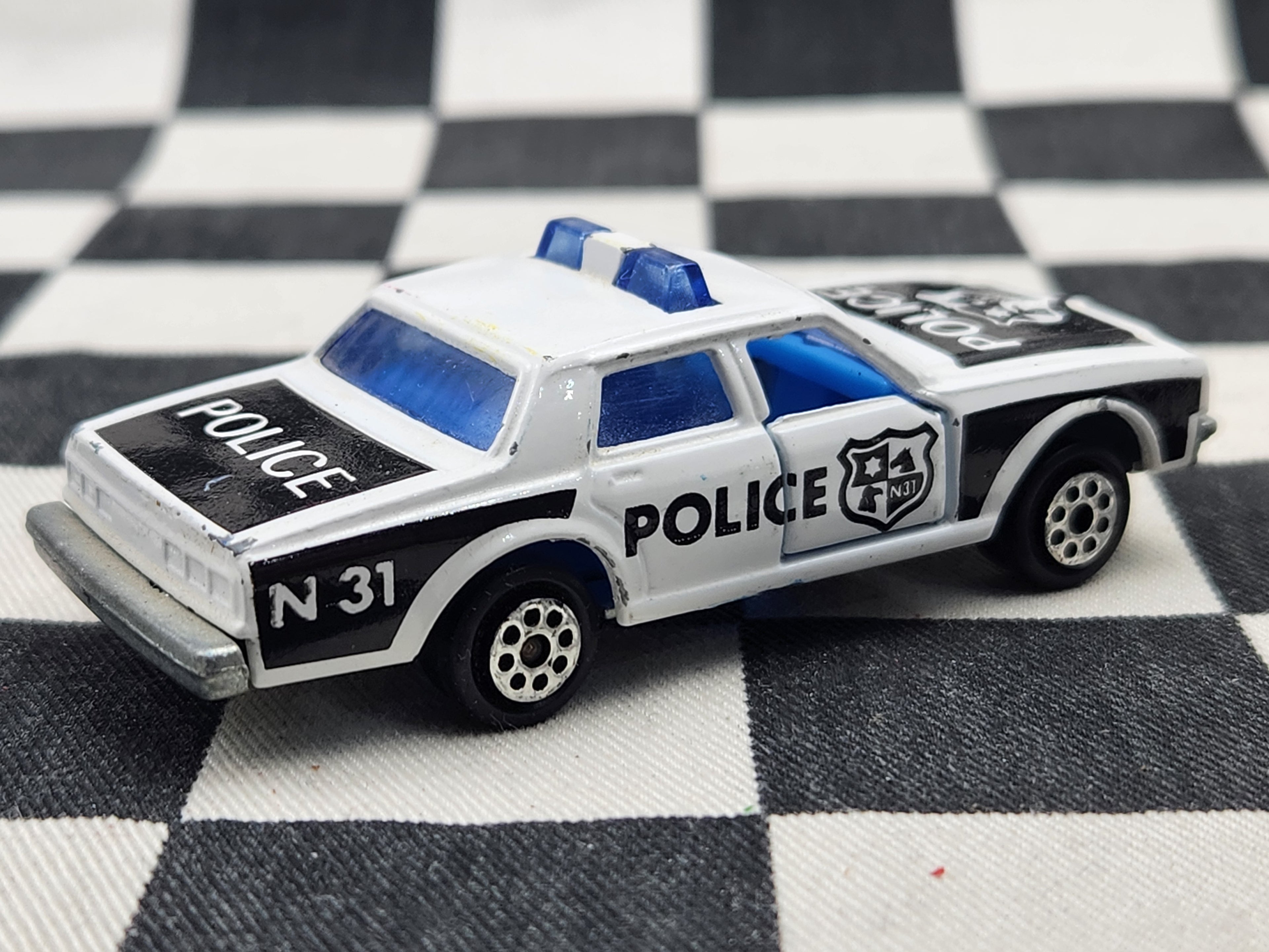 Vintage Loose Majorette Chevrolet Sherrif Patrol Police Car