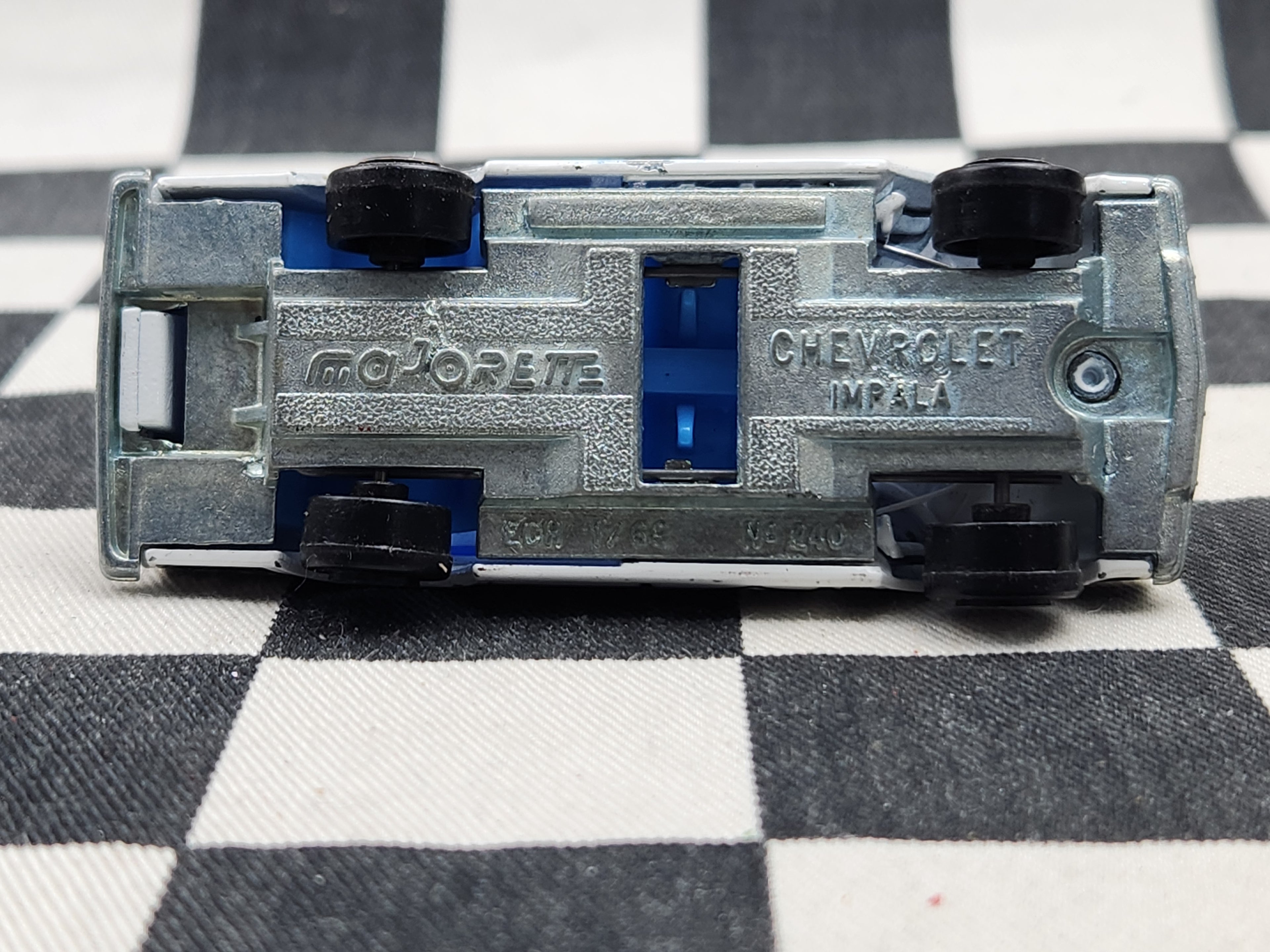 Vintage Loose Majorette Chevrolet Sherrif Patrol Police Car