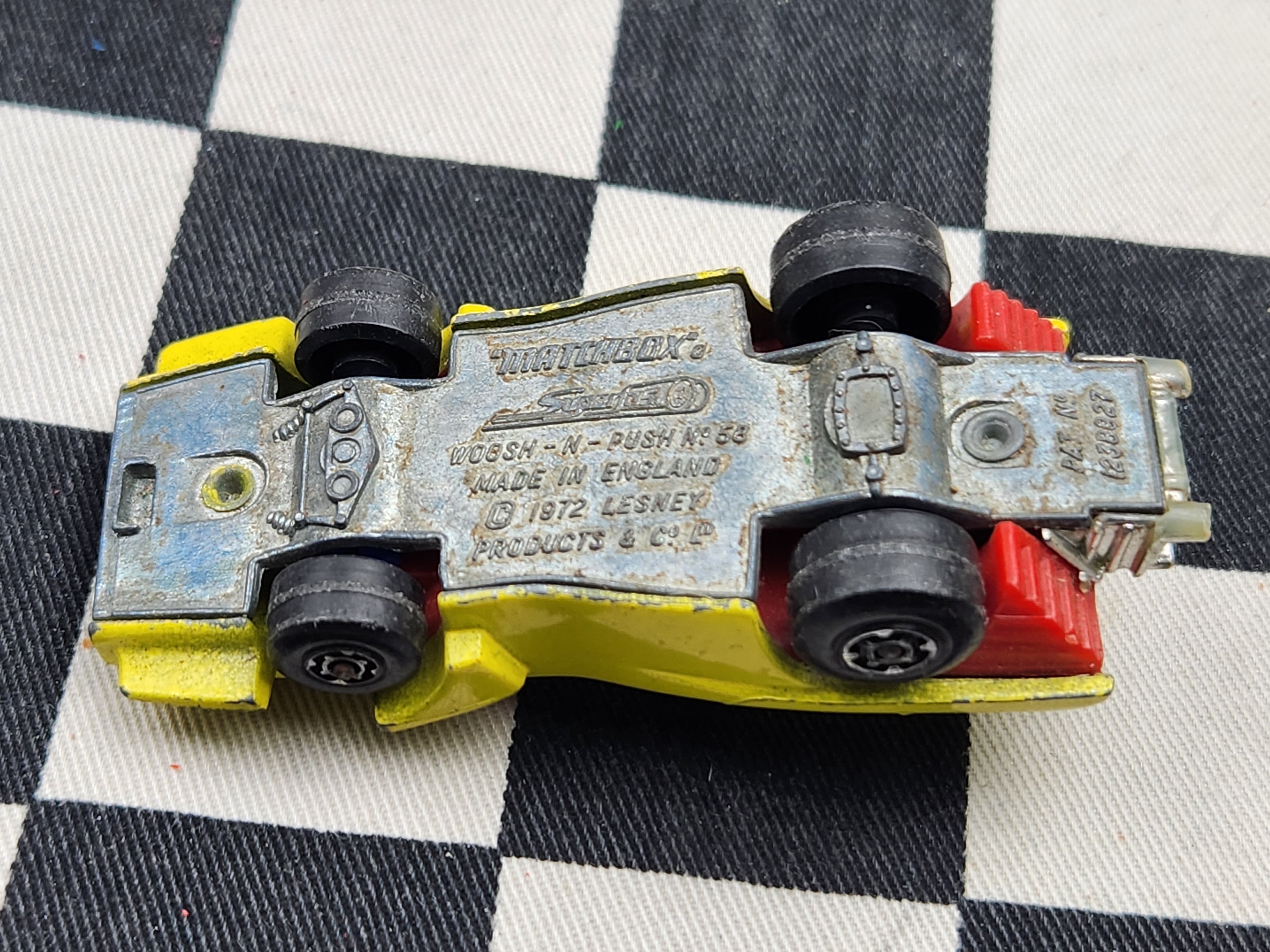 Vintage Matchbox Superfast Woosh n Push