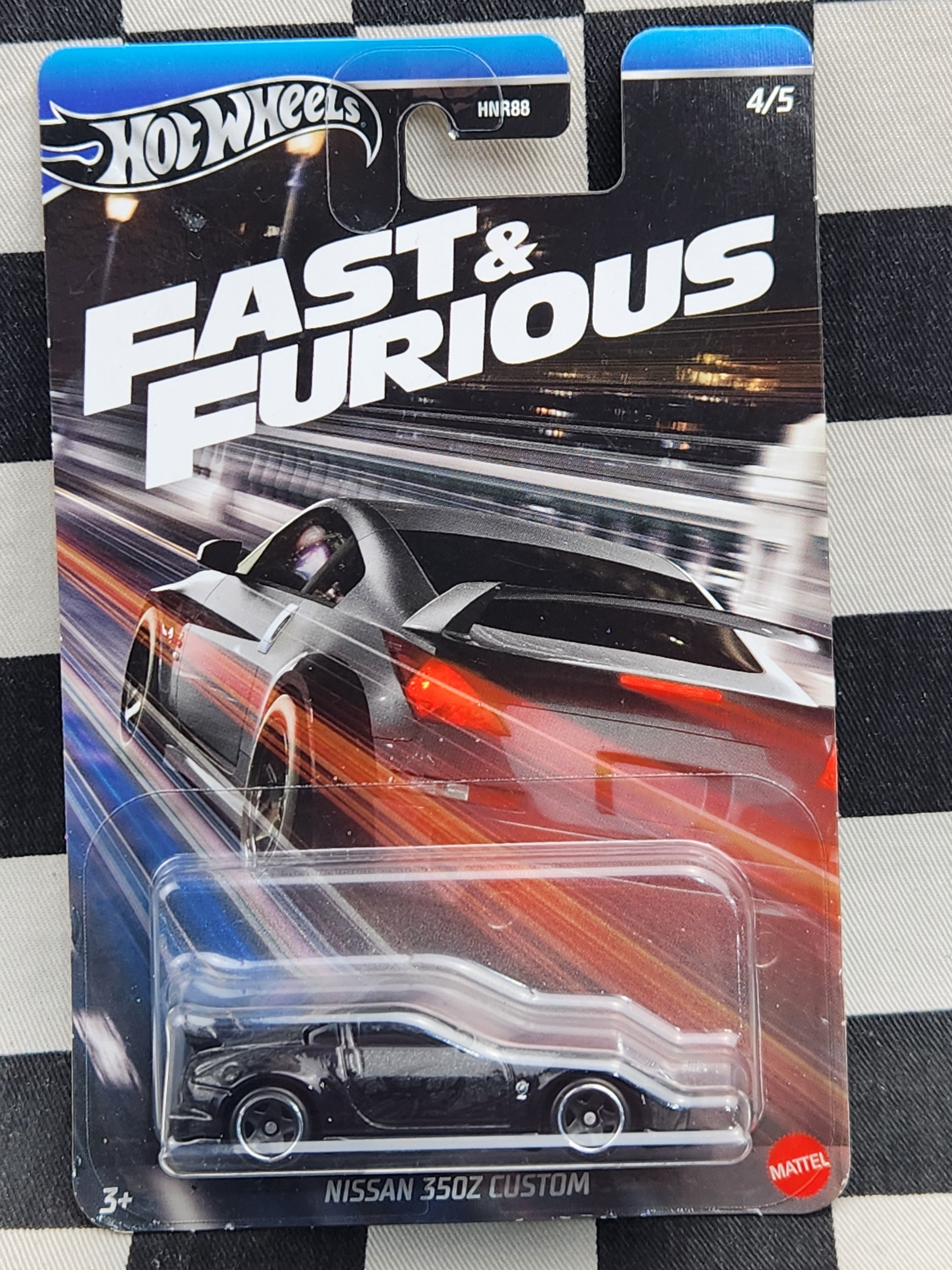 Hot Wheels Silver Series Fast & Furious Nissan 350Z Custom