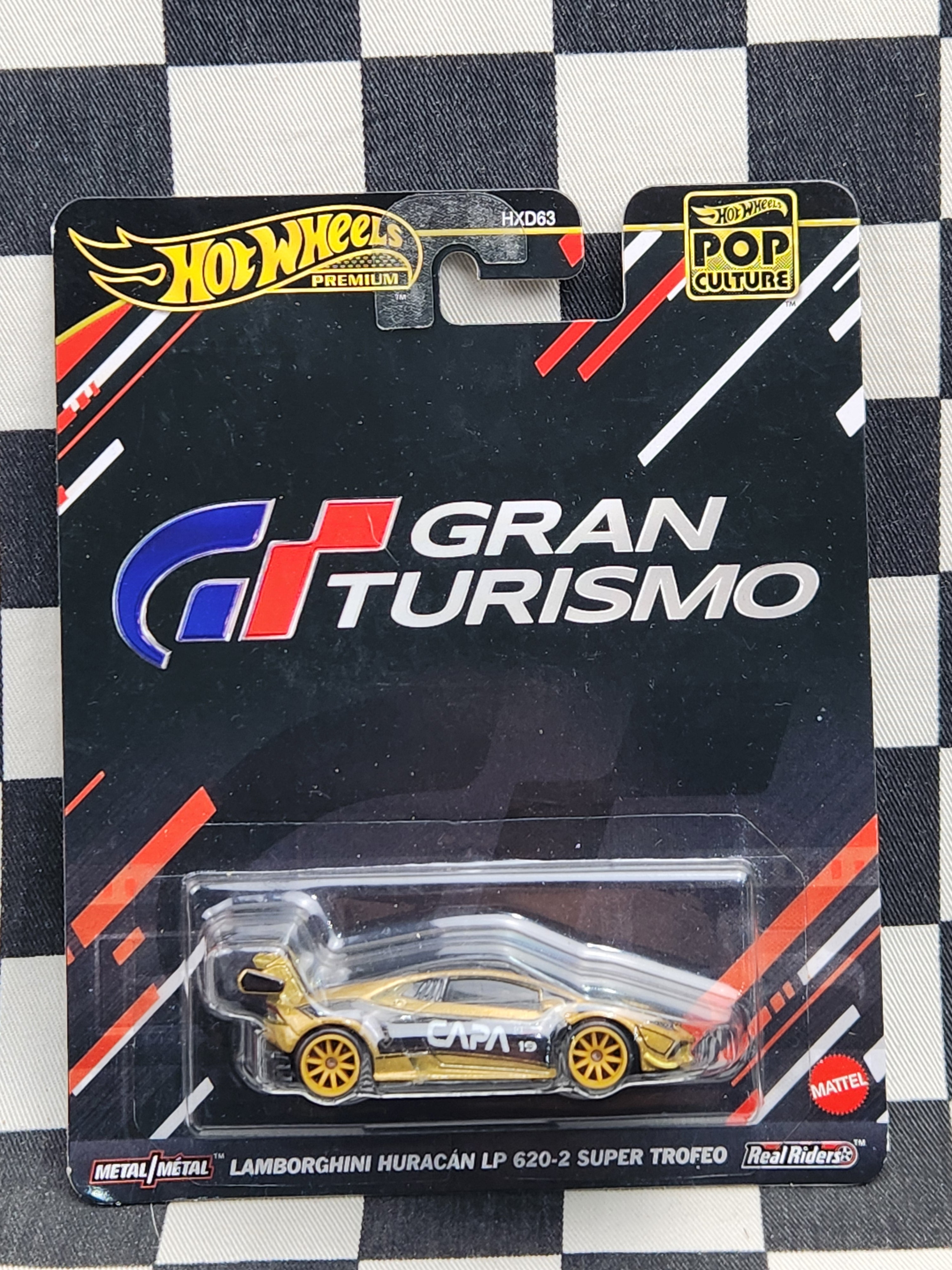 Hot Wheels Premium Gran Turismo Lamborghini Huracan LP 620-2 Super Trofeo