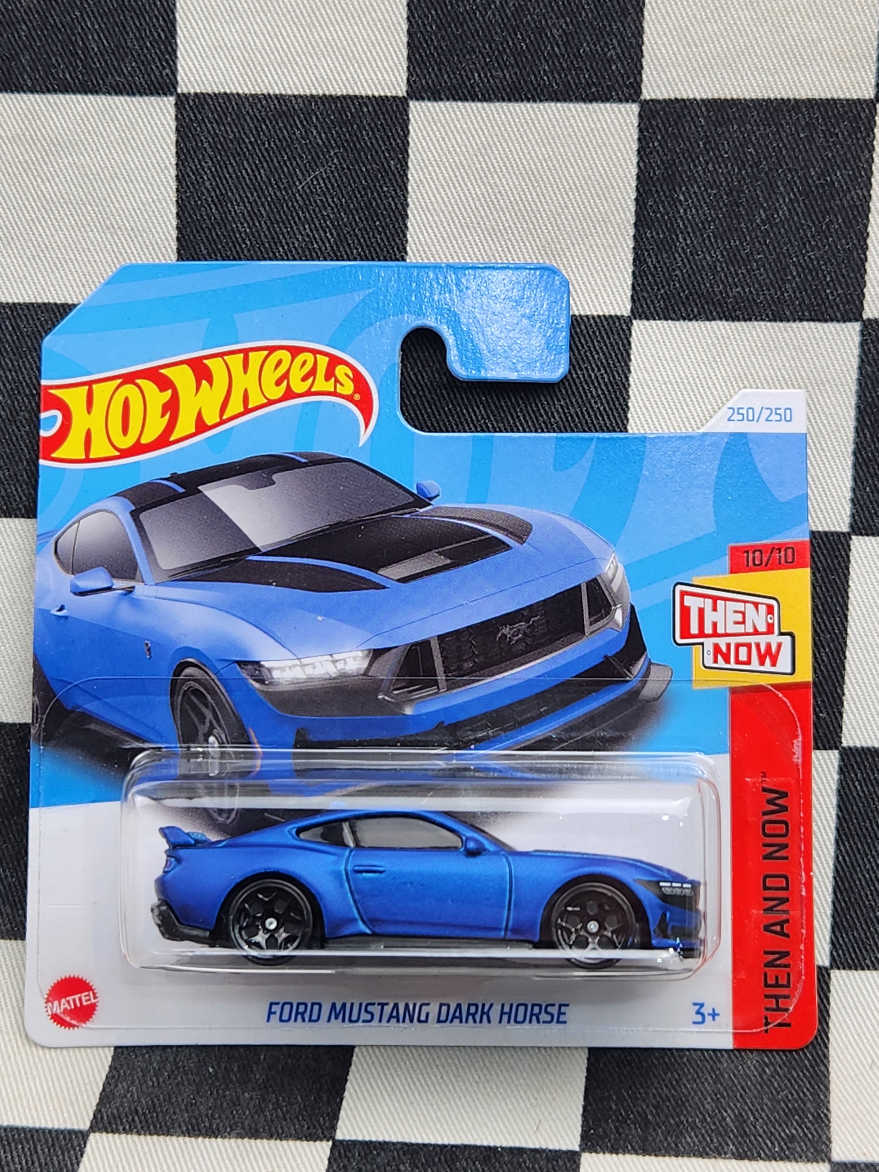Hot Wheels 2024 Then & Now Ford Mustang Dark Horse SC