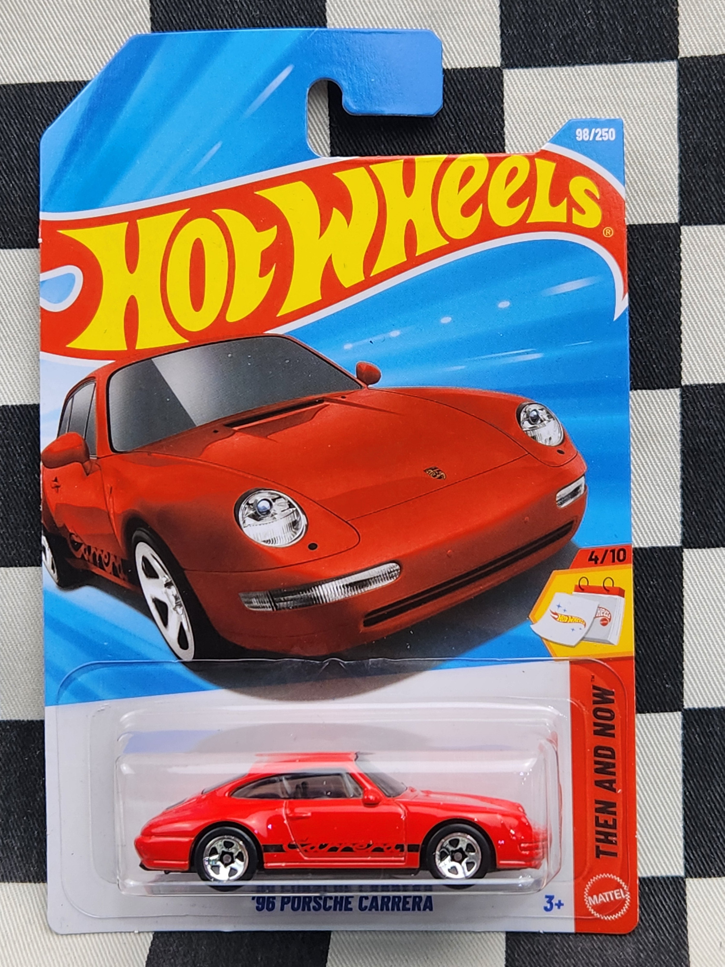 Hot Wheels 2026 Then & Now 96 Porsche Carrera Red