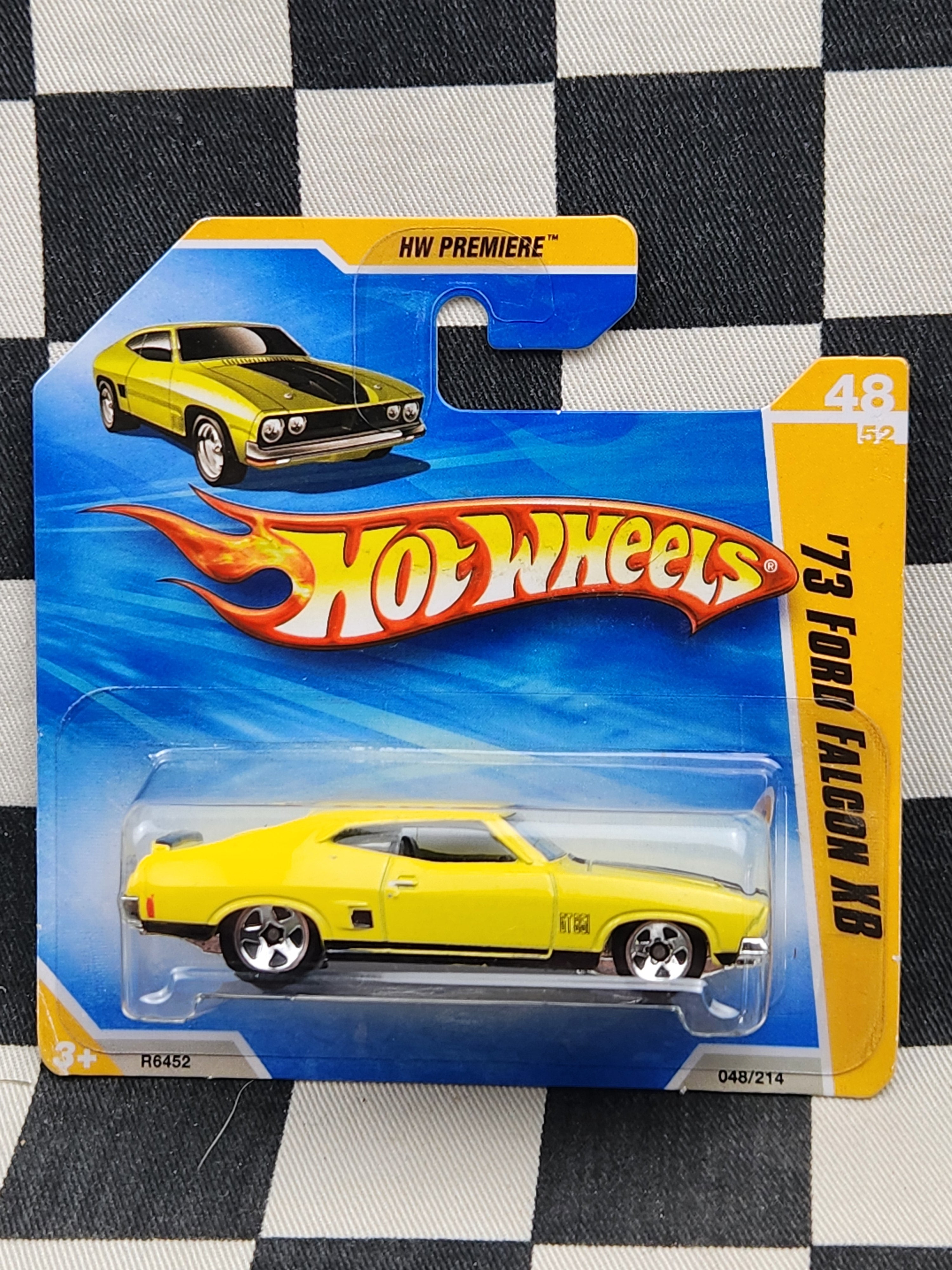 Hot Wheels 2010 First Edition Ford Falcon XB Short Card