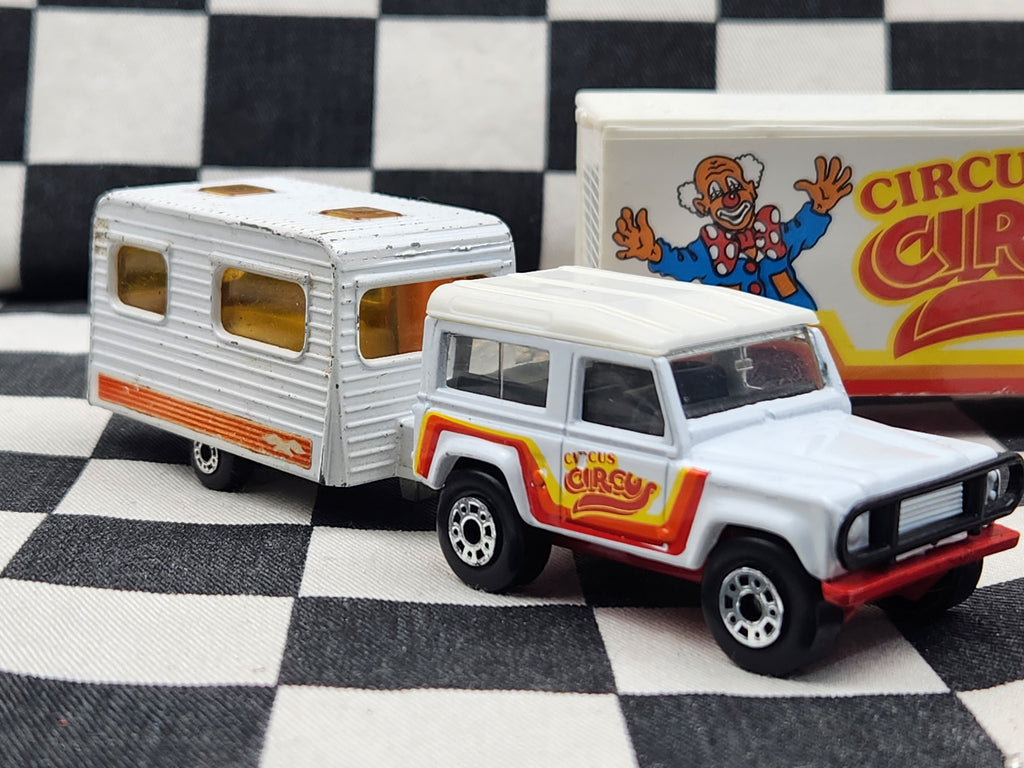 Matchbox Convoy Circus Circus Set DAF Semi Trailer Land Rover Caravan Lion Truck