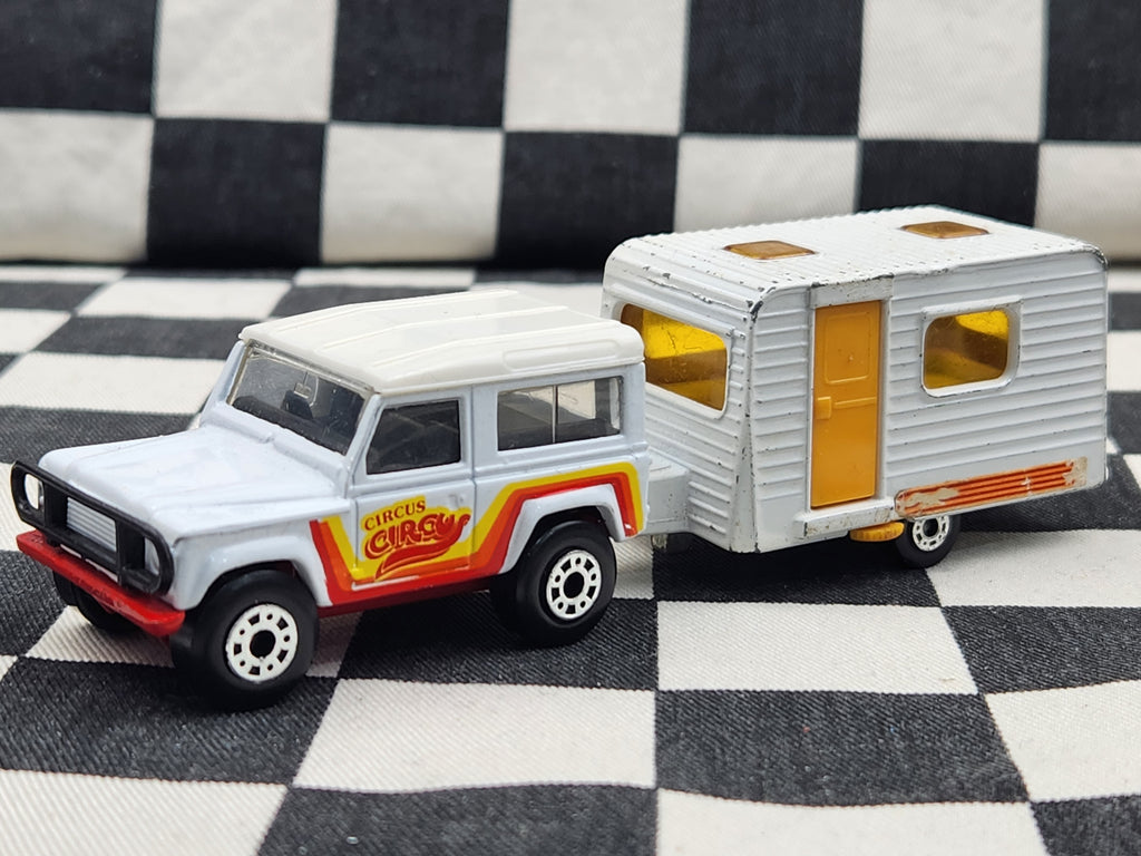 Matchbox Convoy Circus Circus Set DAF Semi Trailer Land Rover Caravan Lion Truck
