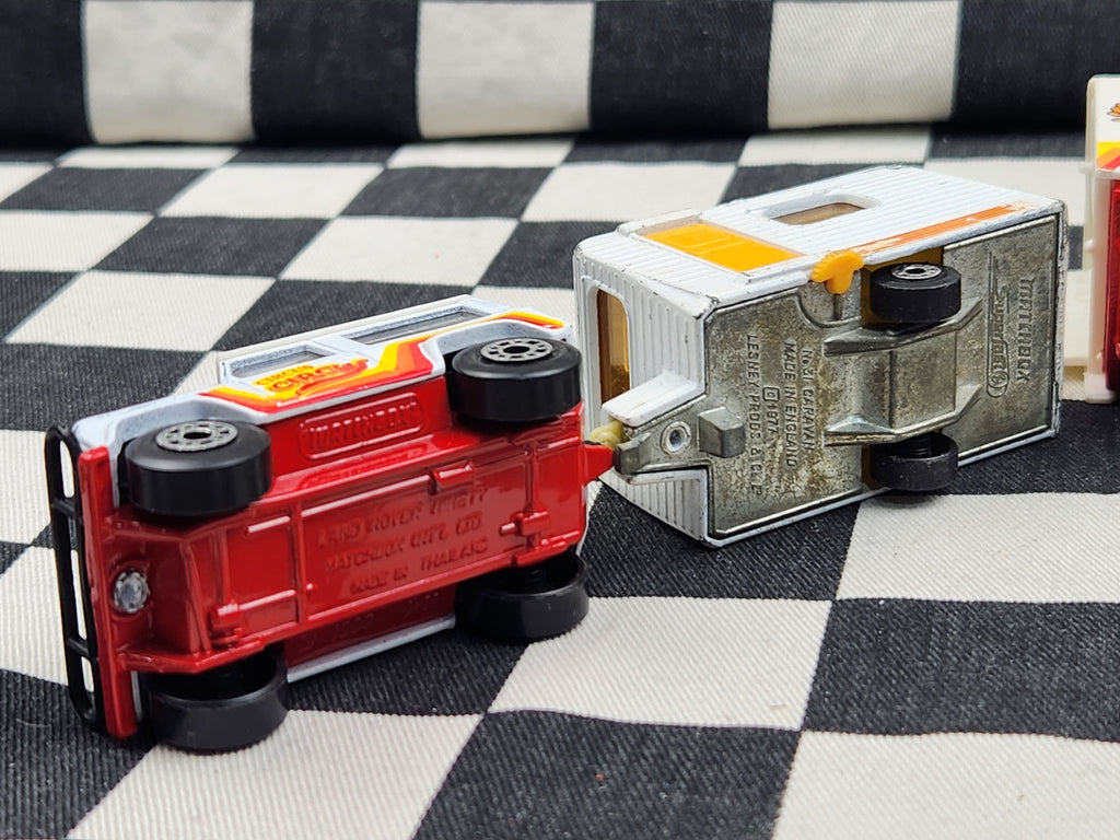 Matchbox Convoy Circus Circus Set DAF Semi Trailer Land Rover Caravan Lion Truck