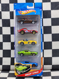 Hot Wheels Shelby  5 Pack Exclusive Cars Mustang Cobra Daytona