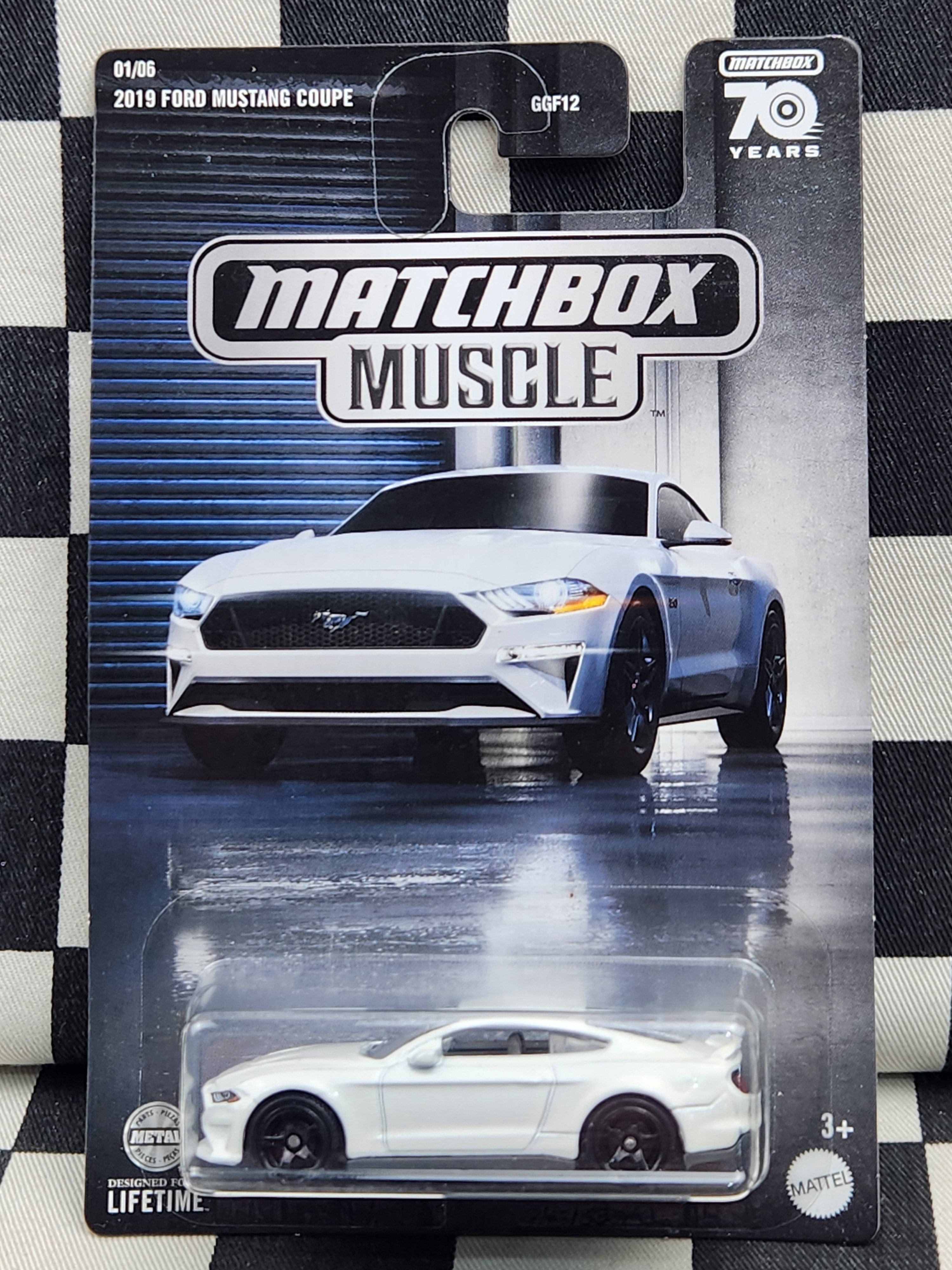 Matchbox Muscle 2019 Ford Mustang Coupe White
