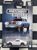Matchbox Muscle 1965 Ford Mustang GT White
