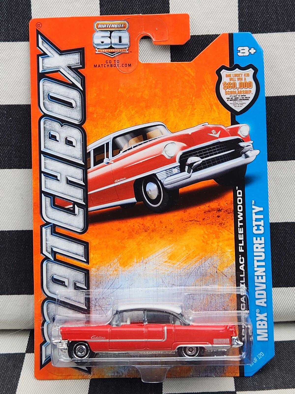 Matchbox Adventure City 1955 Cadillac Fleetwood Red