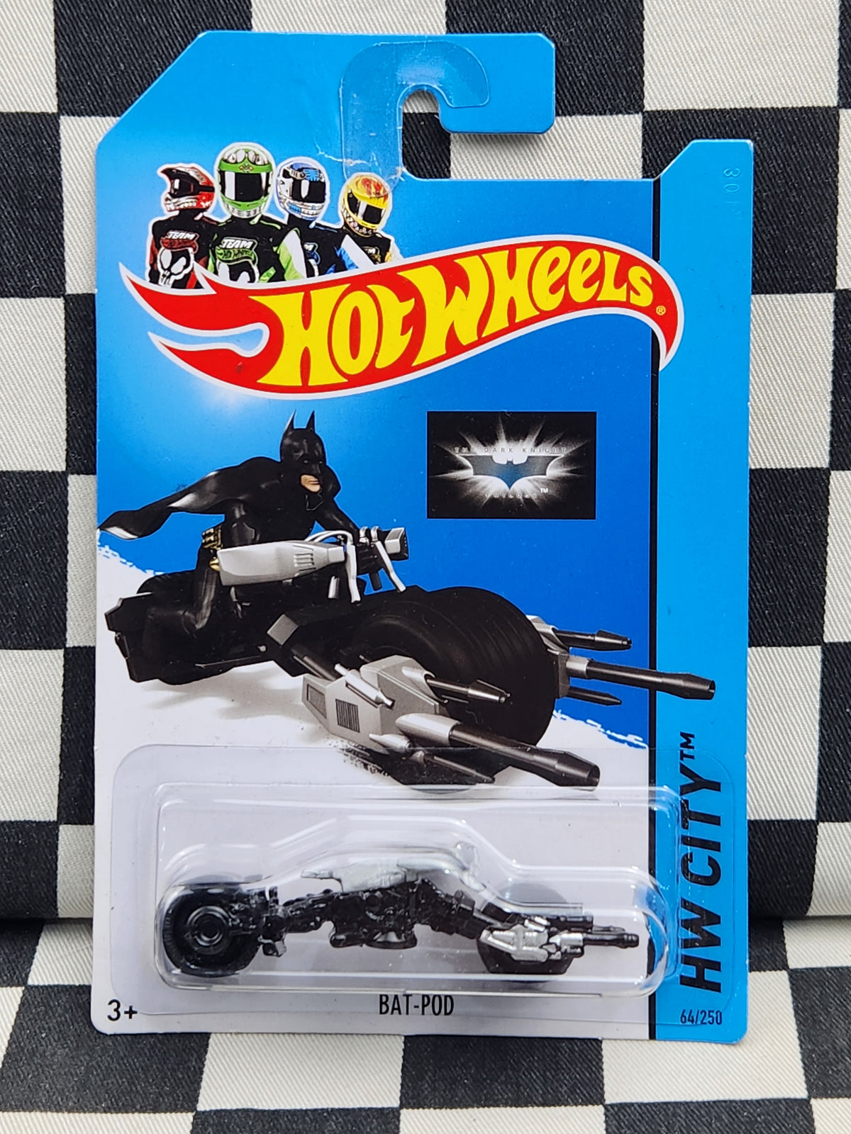 Hot Wheels 2014 City Batman Bat Pod Motorcycle