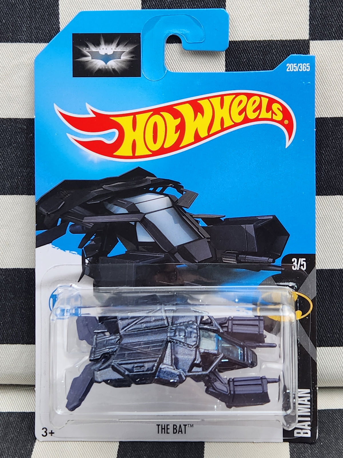 Hot Wheels 2018 Batman The Dark Night The Bat Blue