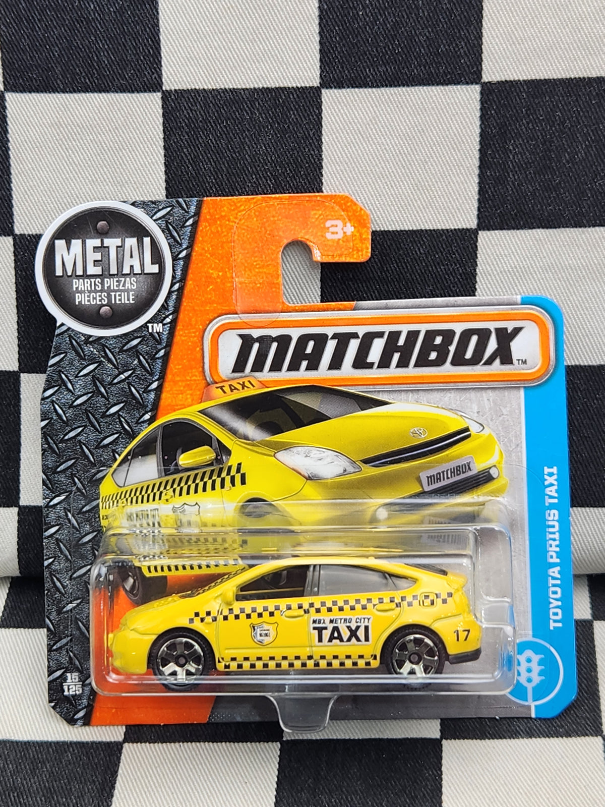 Matchbox Toyota Prius Taxi Yellow SC