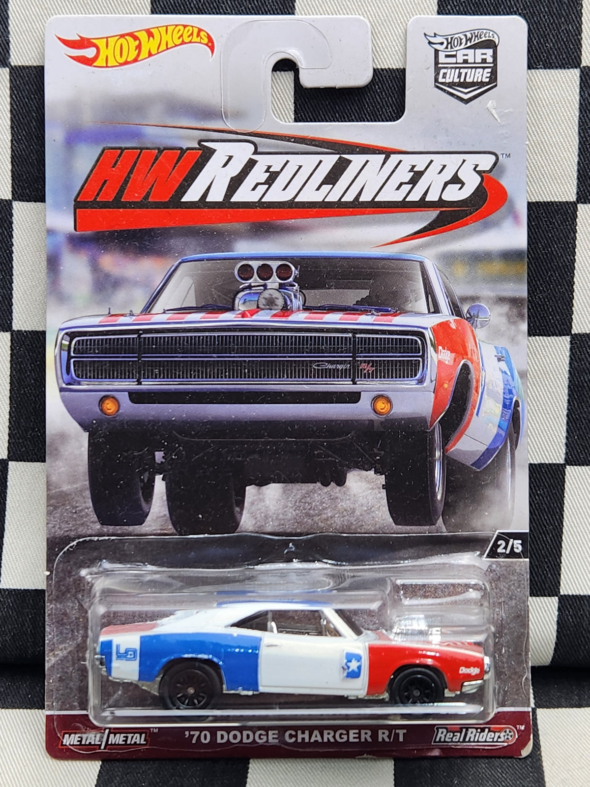 Hot Wheels Redliners 70 Dodge Charger R/T