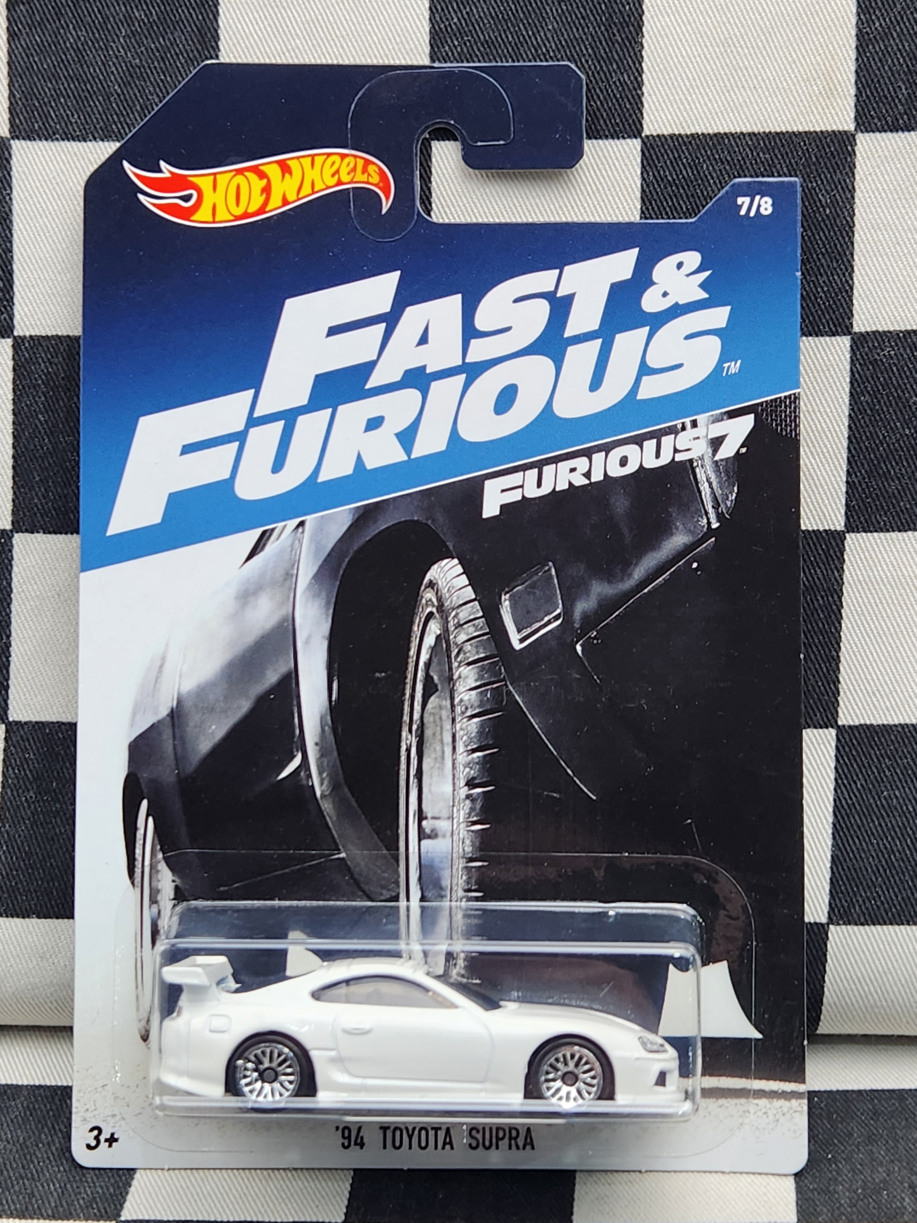 Hot Wheels Fast & Furious 94 Toyota Supra White
