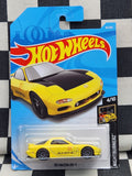 Hot Wheels 2018 Nightburnerz 95 Mazda RX7 Yellow