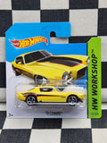 Hot Wheels 2014 Workshop 70 Camaro Yellow SC