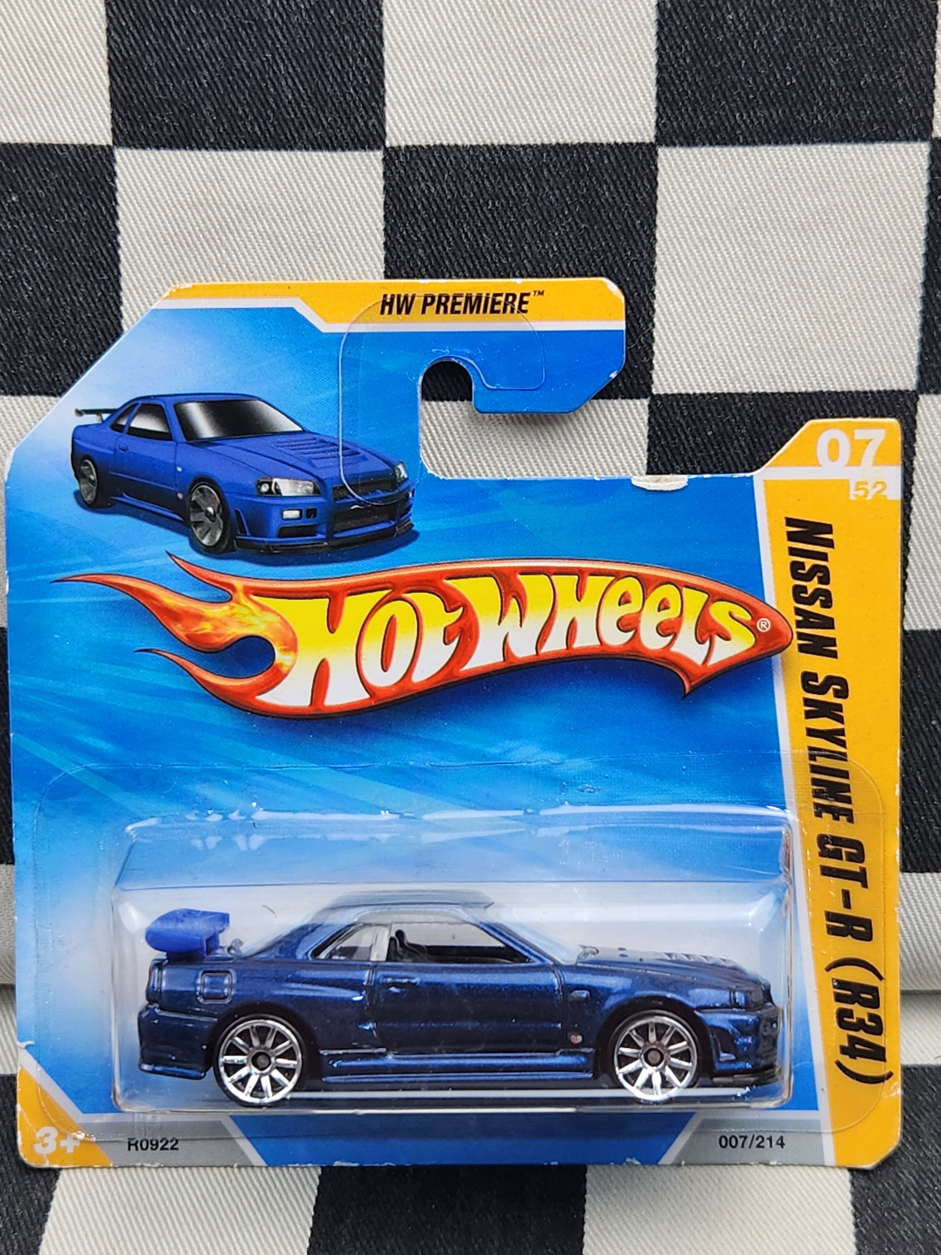 Hot Wheels 2010 First Edition Nissan Skyline R34 Blue SC Rare!