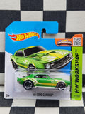 Hot Wheels 2015 Workshop 68 Copo Camaro Green SC
