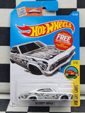 Hot Wheels 2016 Art Cars 65 Chevy Impala White