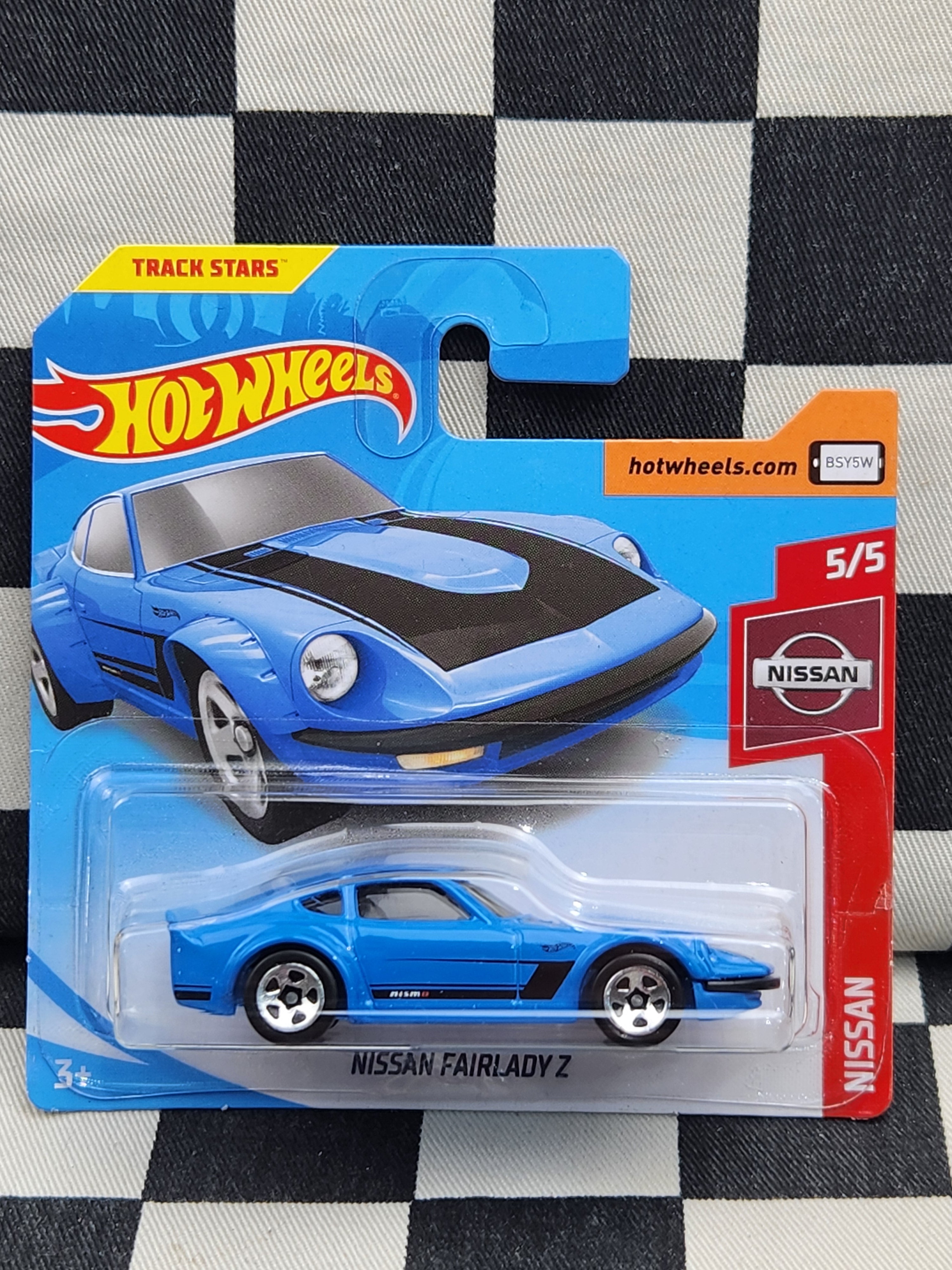 Hot Wheels 2019 Nissan Series Nissan Fairlady Z Blue SC