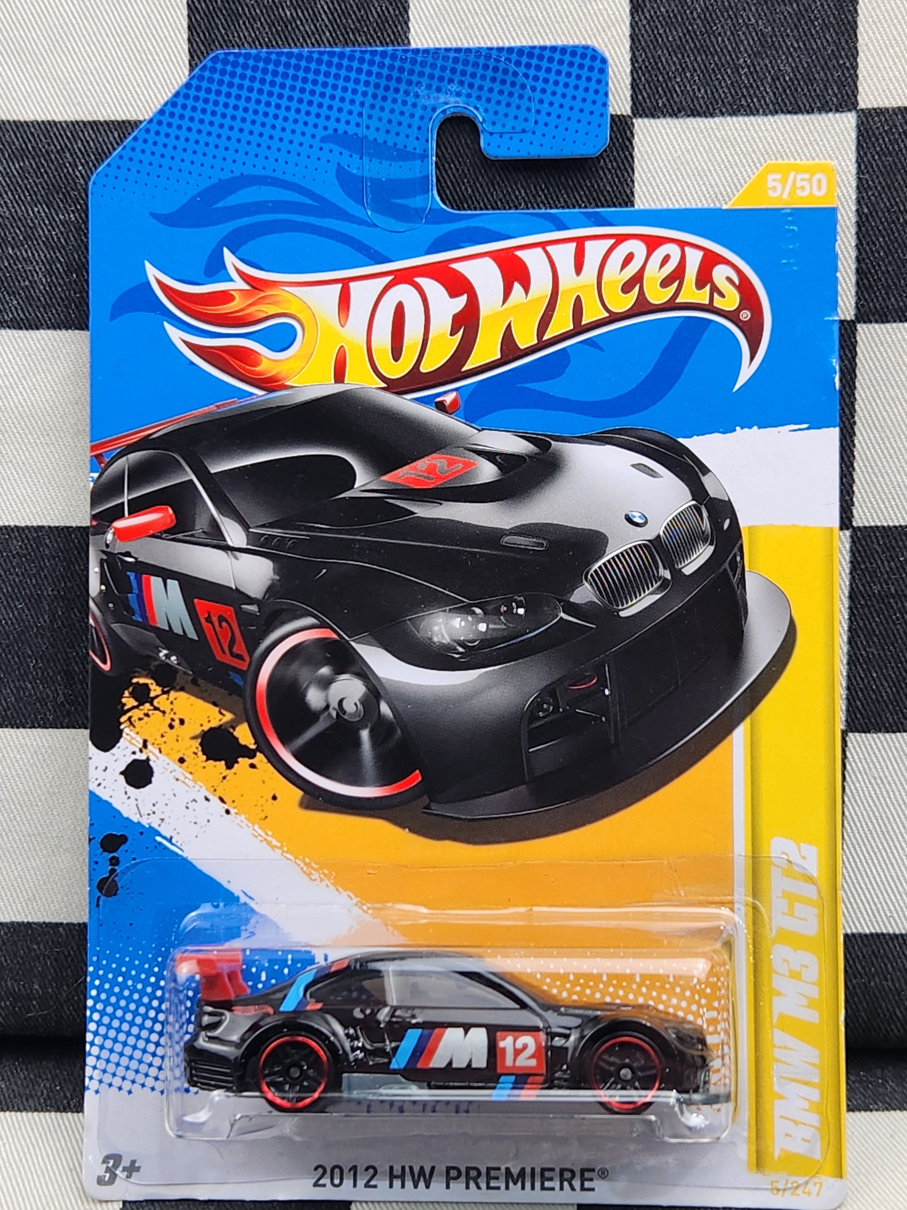 Hot Wheels 2012 First Edition BMW M3 GT2 Black