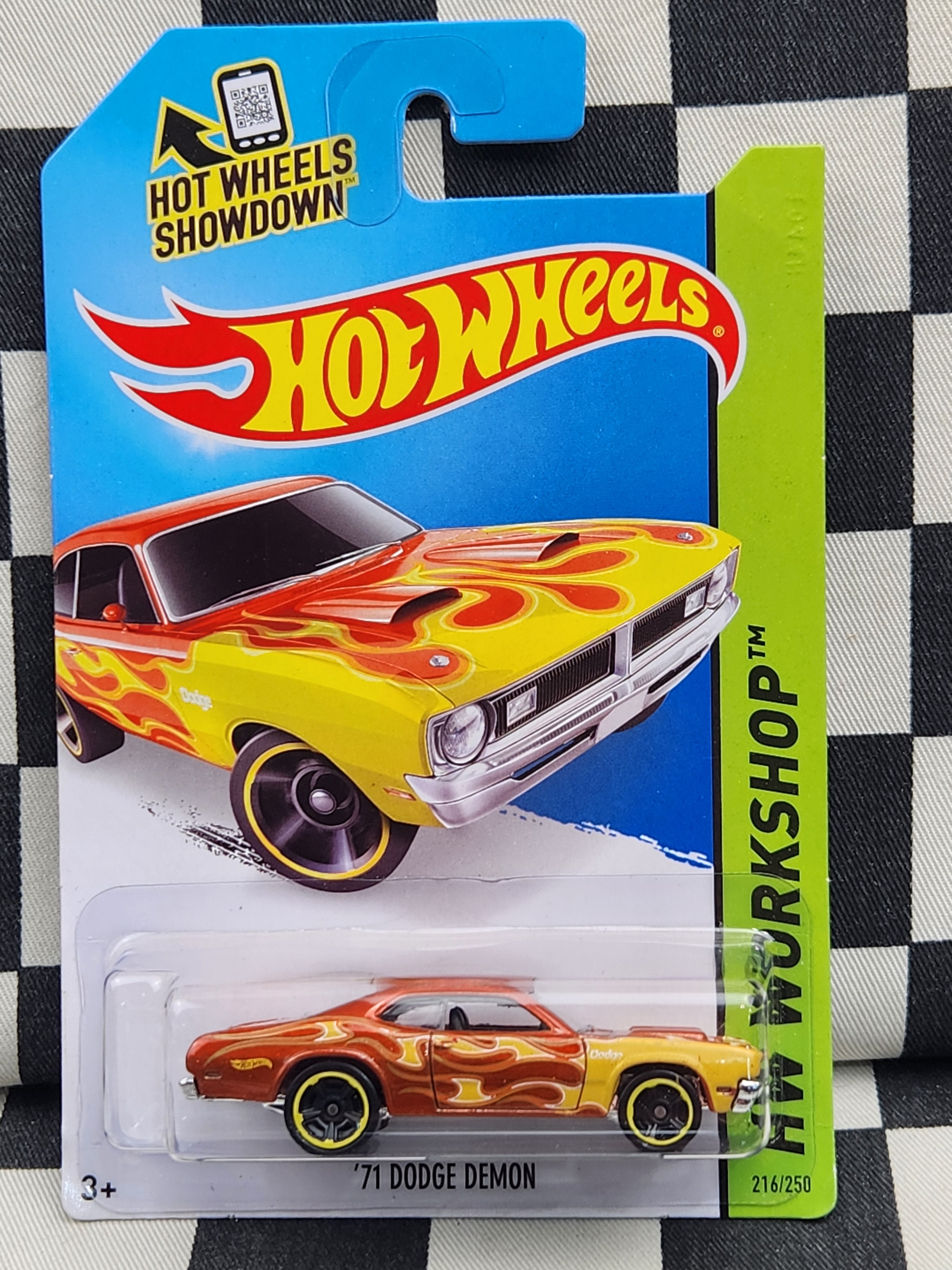 Hot Wheels 2014 Workshop 71 Dodge Demon Brown