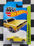 Hot Wheels 2014 Workshop 1974 Brazilian Dodge Charger Yellow