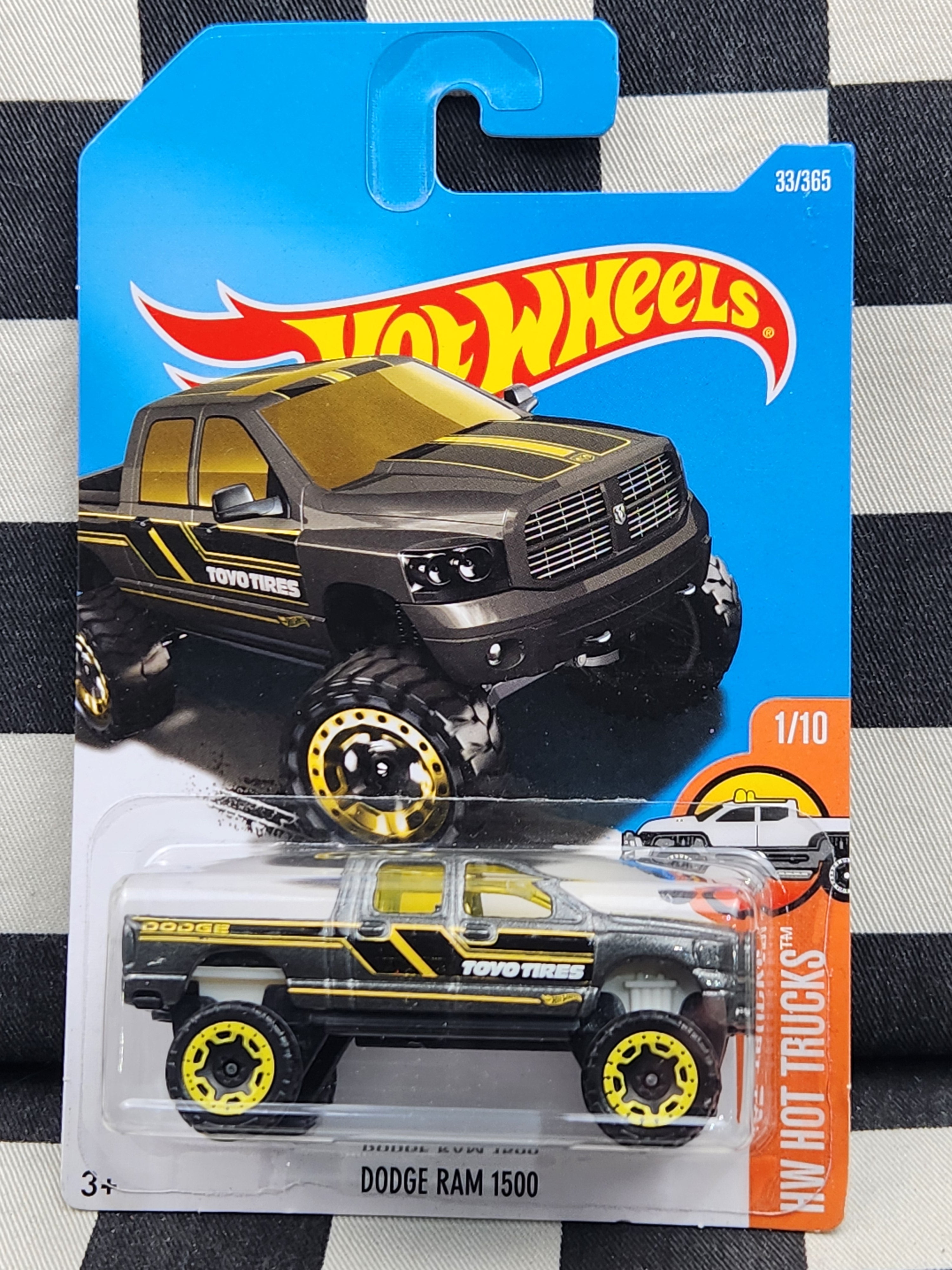 Hot Wheels 2018 Hot Trucks Dodge Ram 1500 Grey