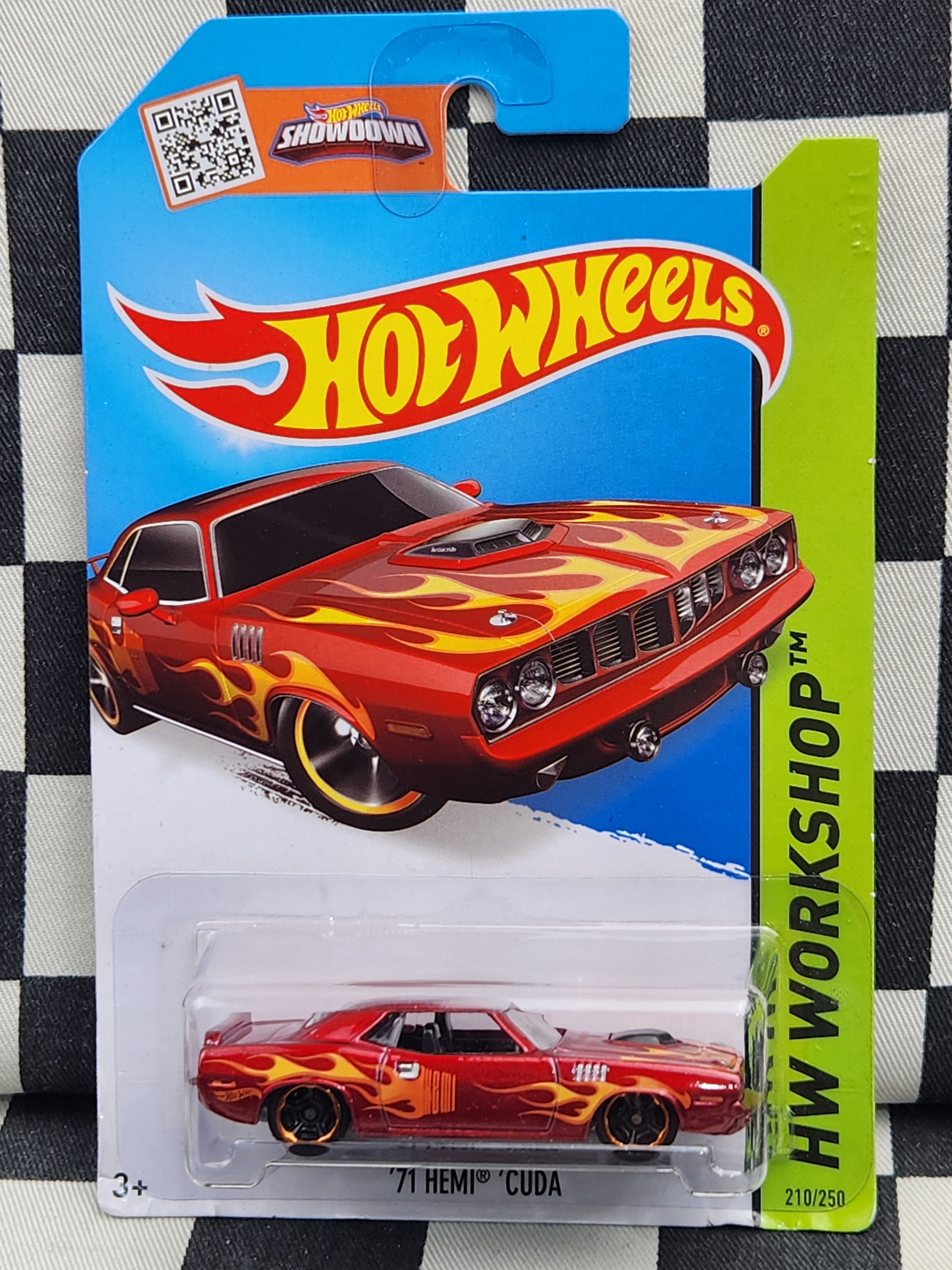 Hot Wheels 2014 Workshop 71 Hemi Cuda Red