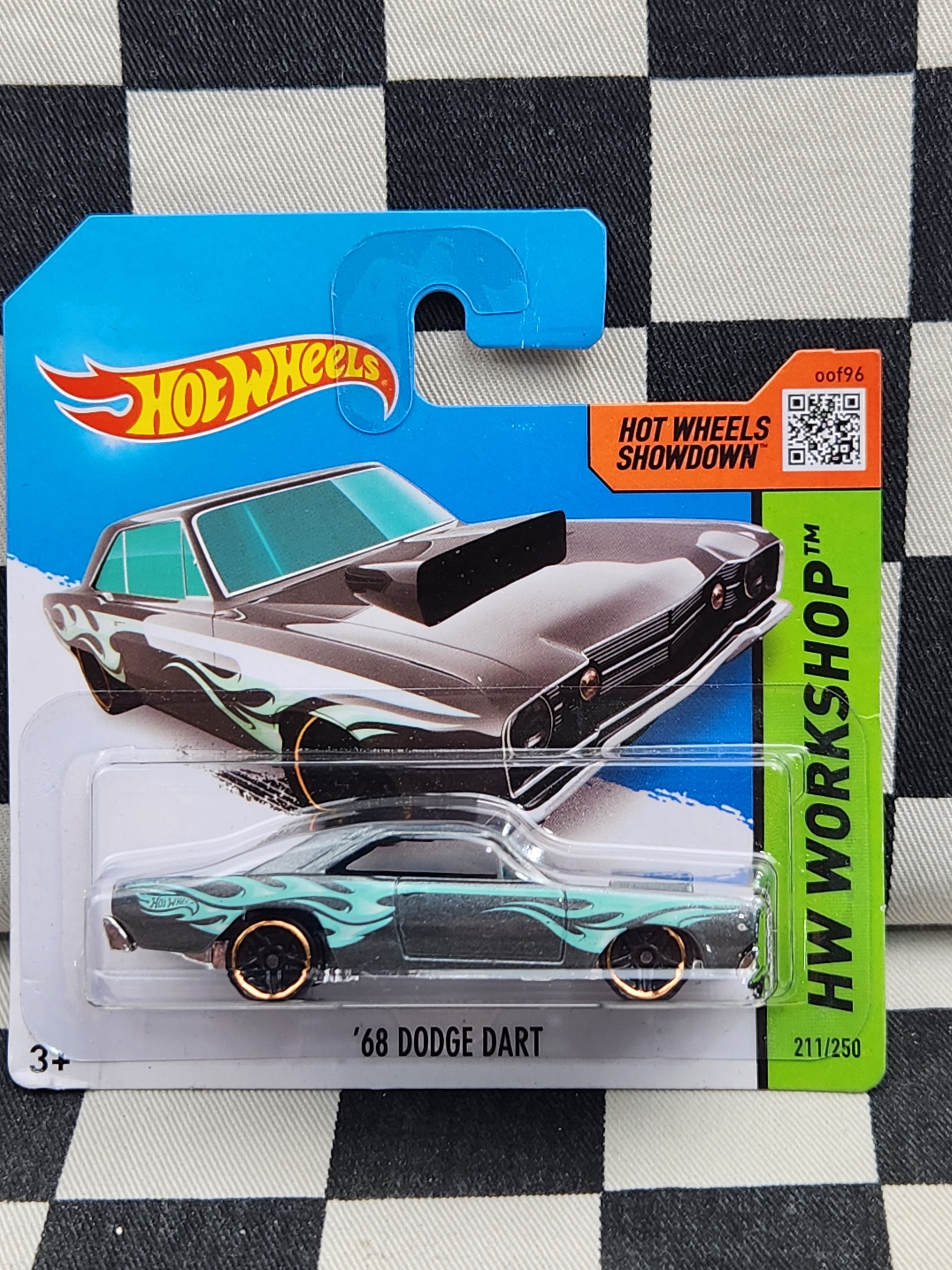Hot Wheels 2014 Workshop 68 Dodge Dart Grey SC