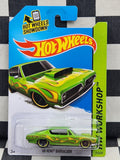 Hot Wheels 2014 Workshop 68 Hemi Barracuda Green