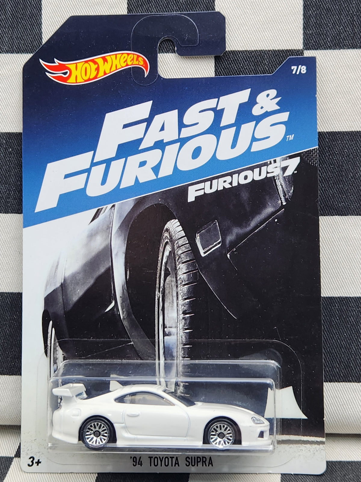 Hot Wheels Fast & Furious 94 Toyota Supra White