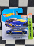 Hot Wheels 2015 Workshop 2015 Ford Mustang GT Blue SC