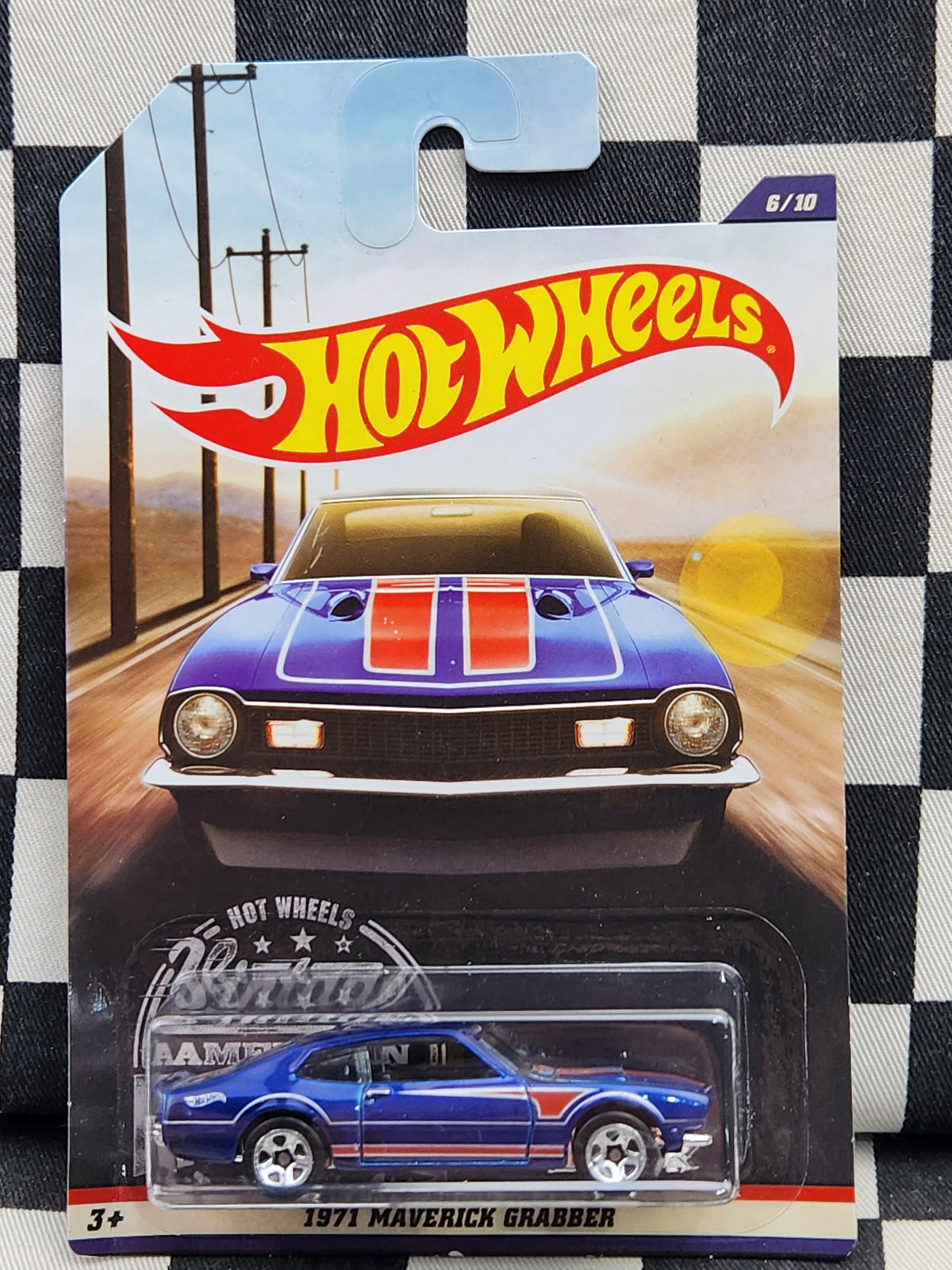Hot Wheels Vintage America Muscle 1971 Maverick Grabber