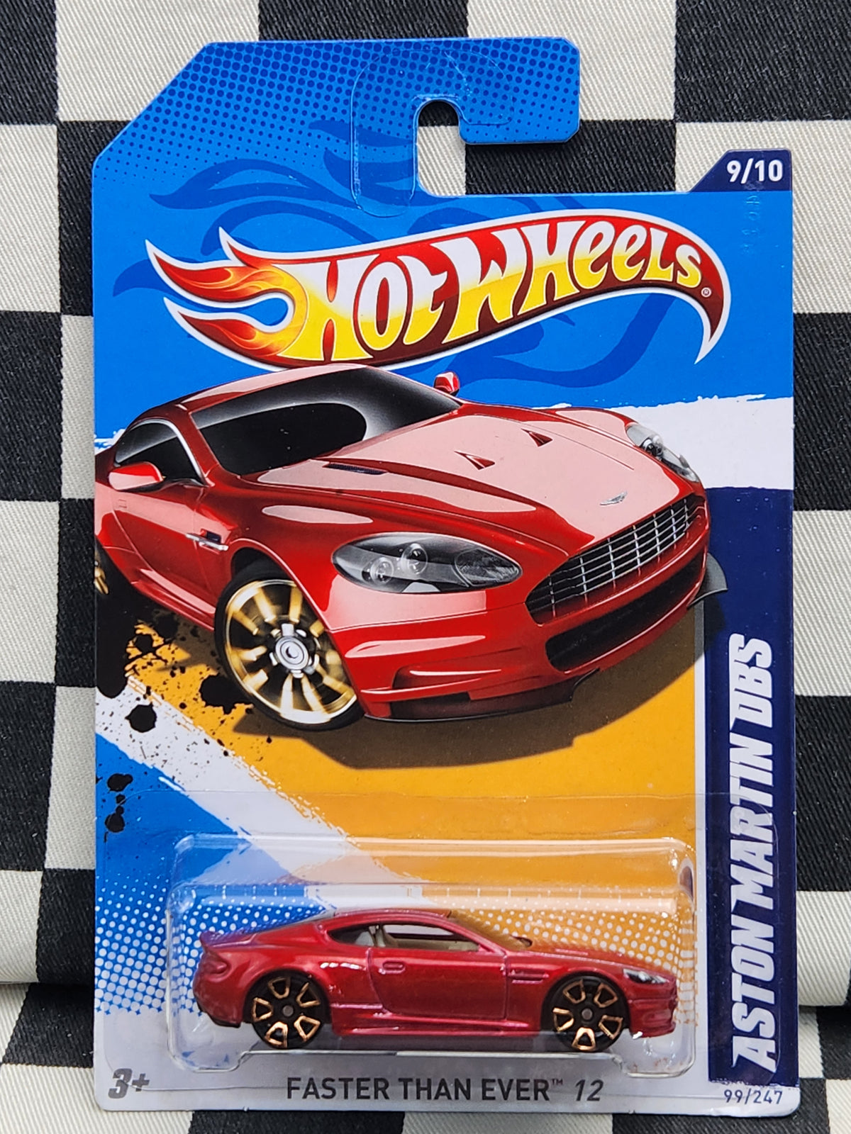 Hot Wheels 2012 Faster Than Ever Aston Martin DBS Red