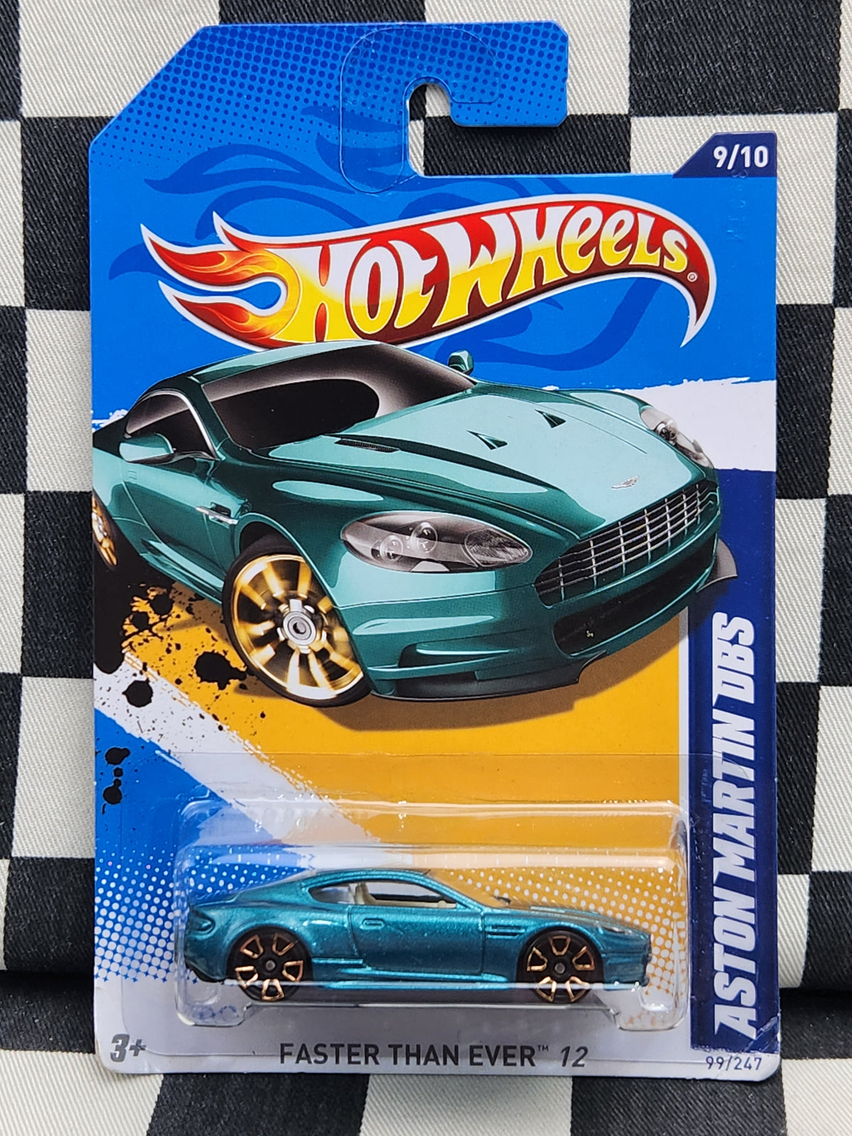 Hot Wheels 2012 Faster Than Ever Aston Martin DBS Green