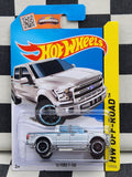 Hot Wheels 2014 Off Road 15 Ford F150 Silver