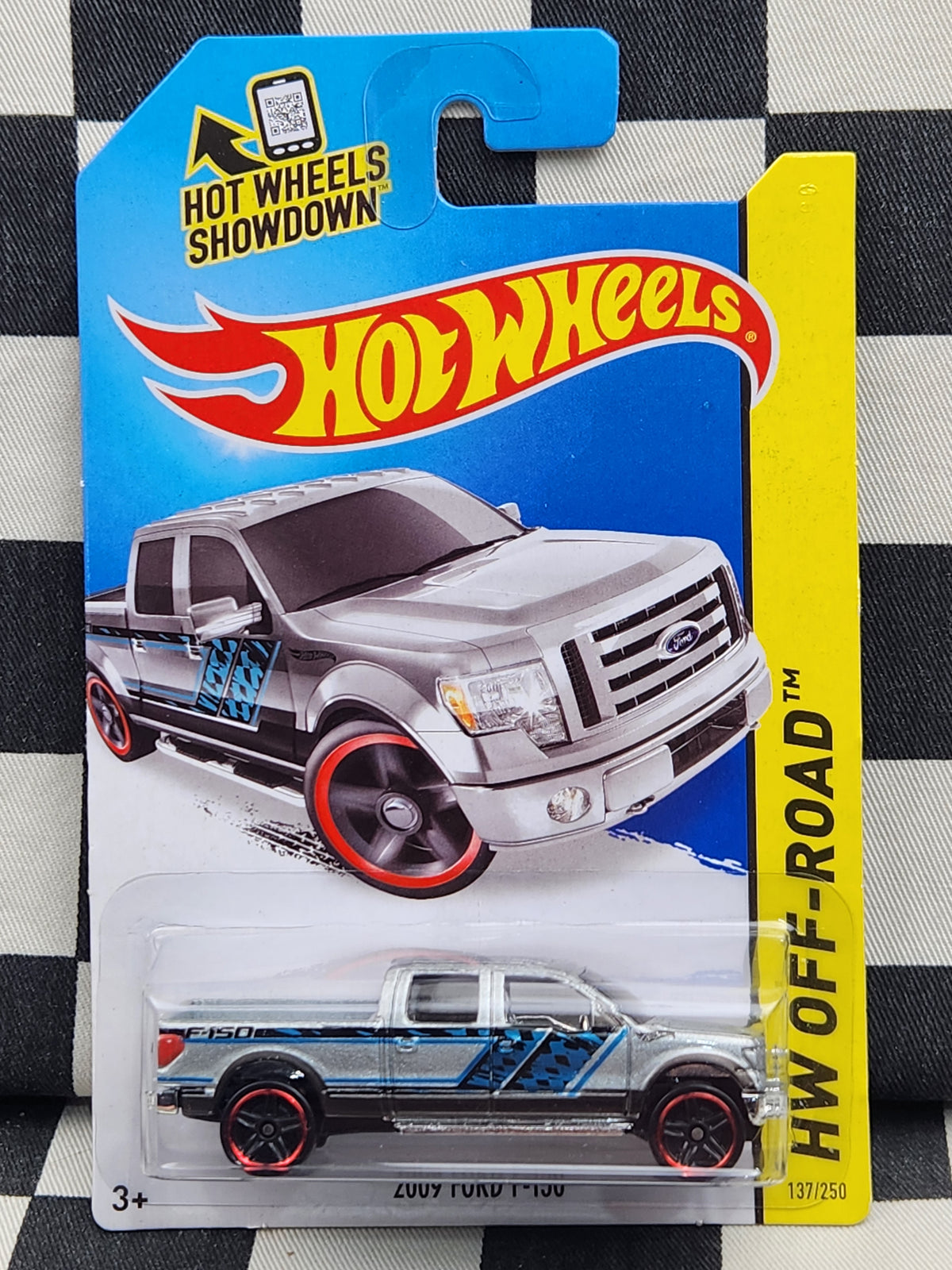 Hot Wheels 2014 Off Road 2009 Ford F150 Silver
