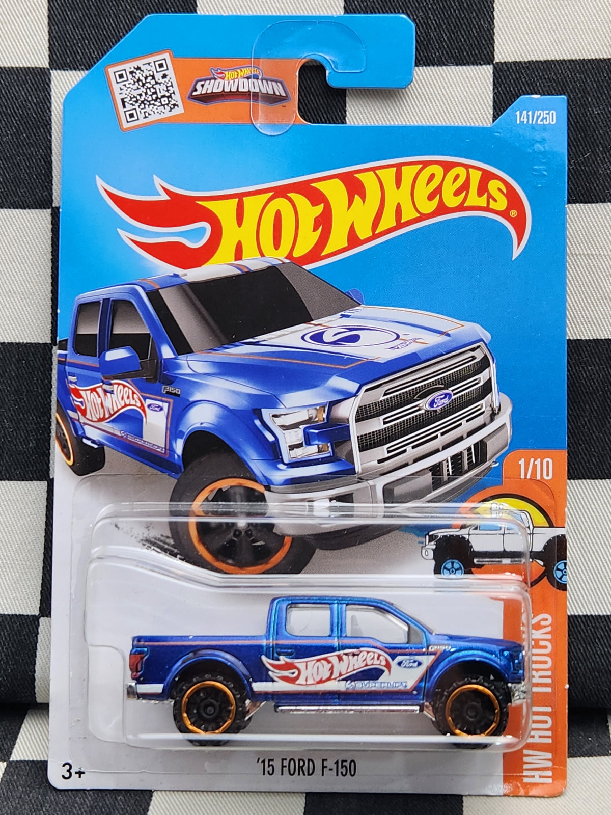 Hot Wheels 2016 Hot Trucks 15 Ford F150 Blue