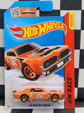 Hot Wheels 2014 Race 68 Mercury Cougar Orange