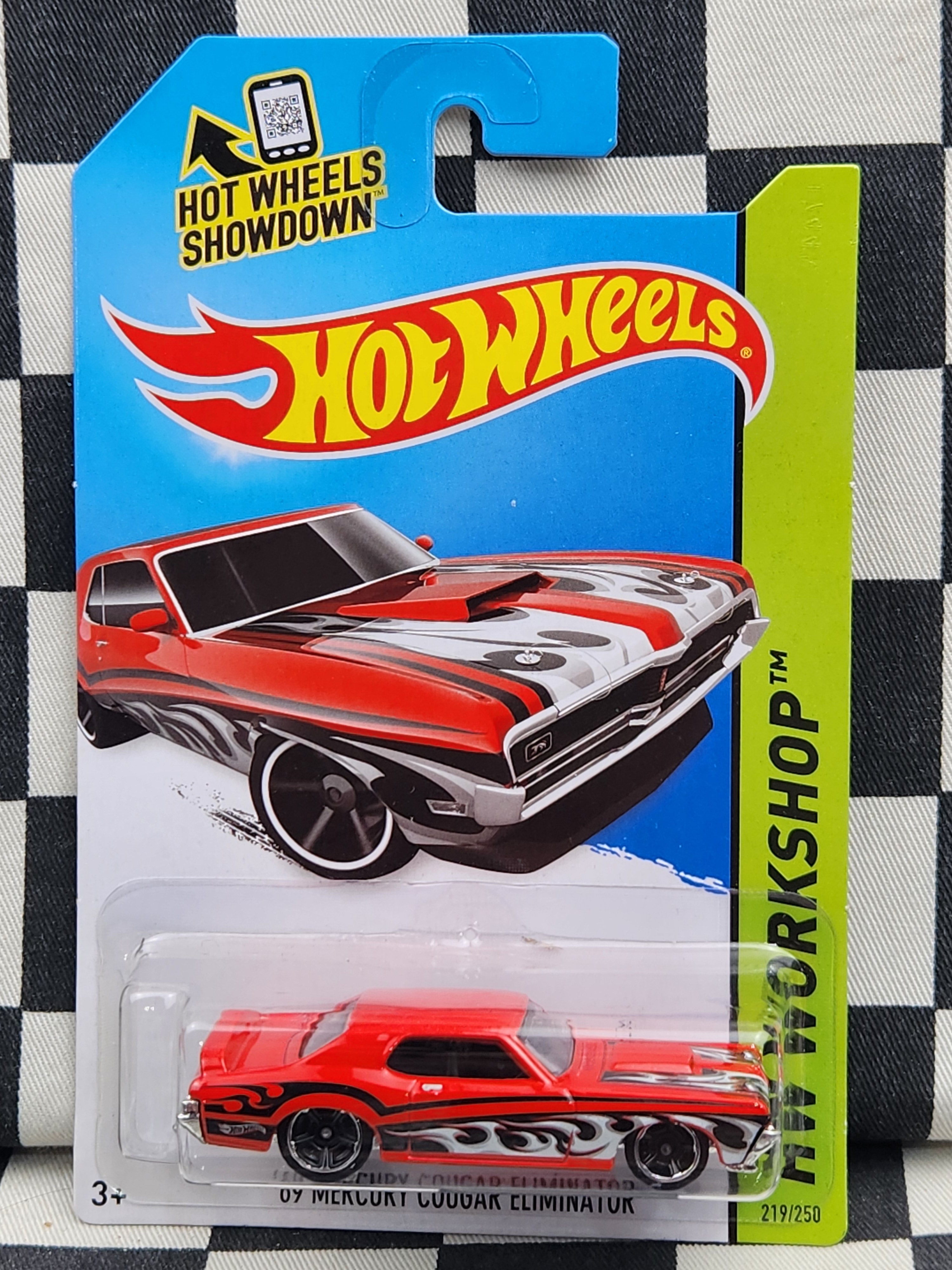 Hot Wheels 2014 Workshop 69 Mercury Cougar Eliminator Red